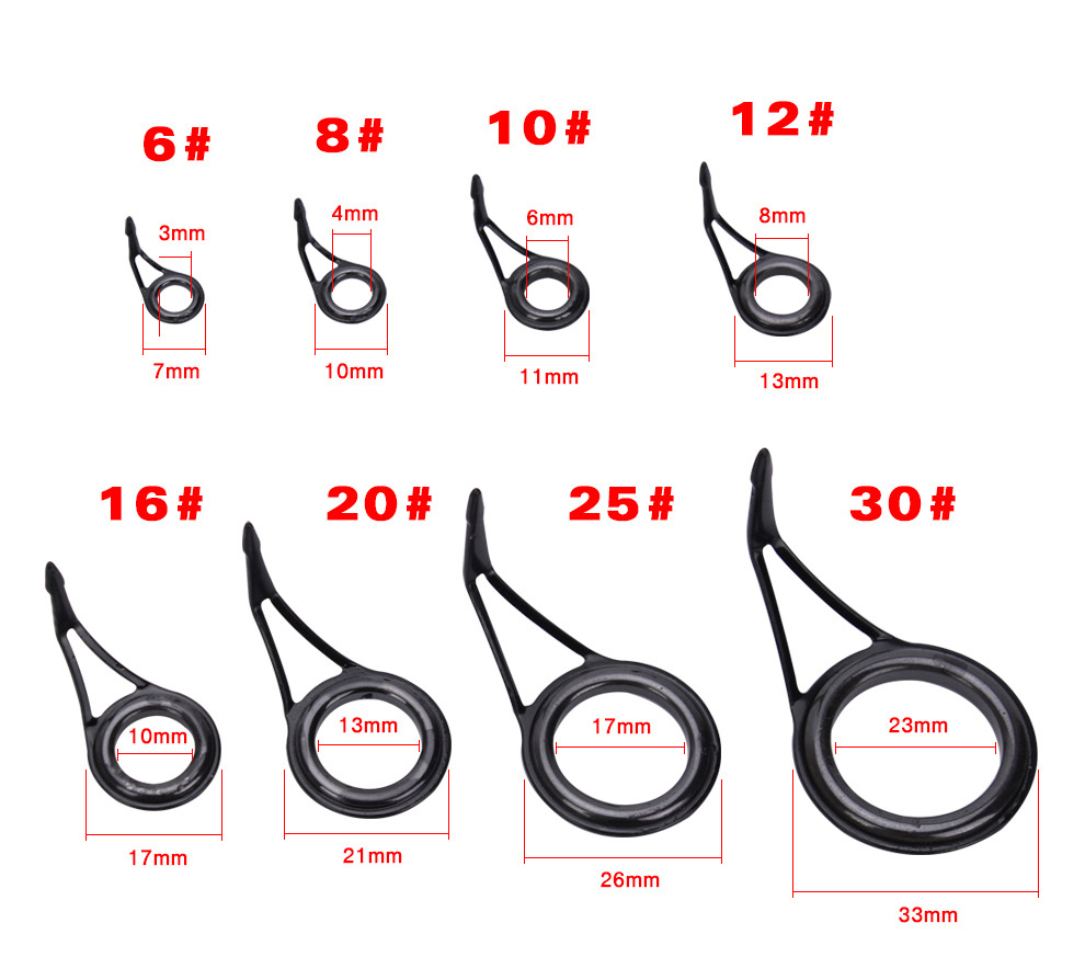 Fishing Rod Guide Ring Stainle - Fishing Rod Guide Replacement recension och pris