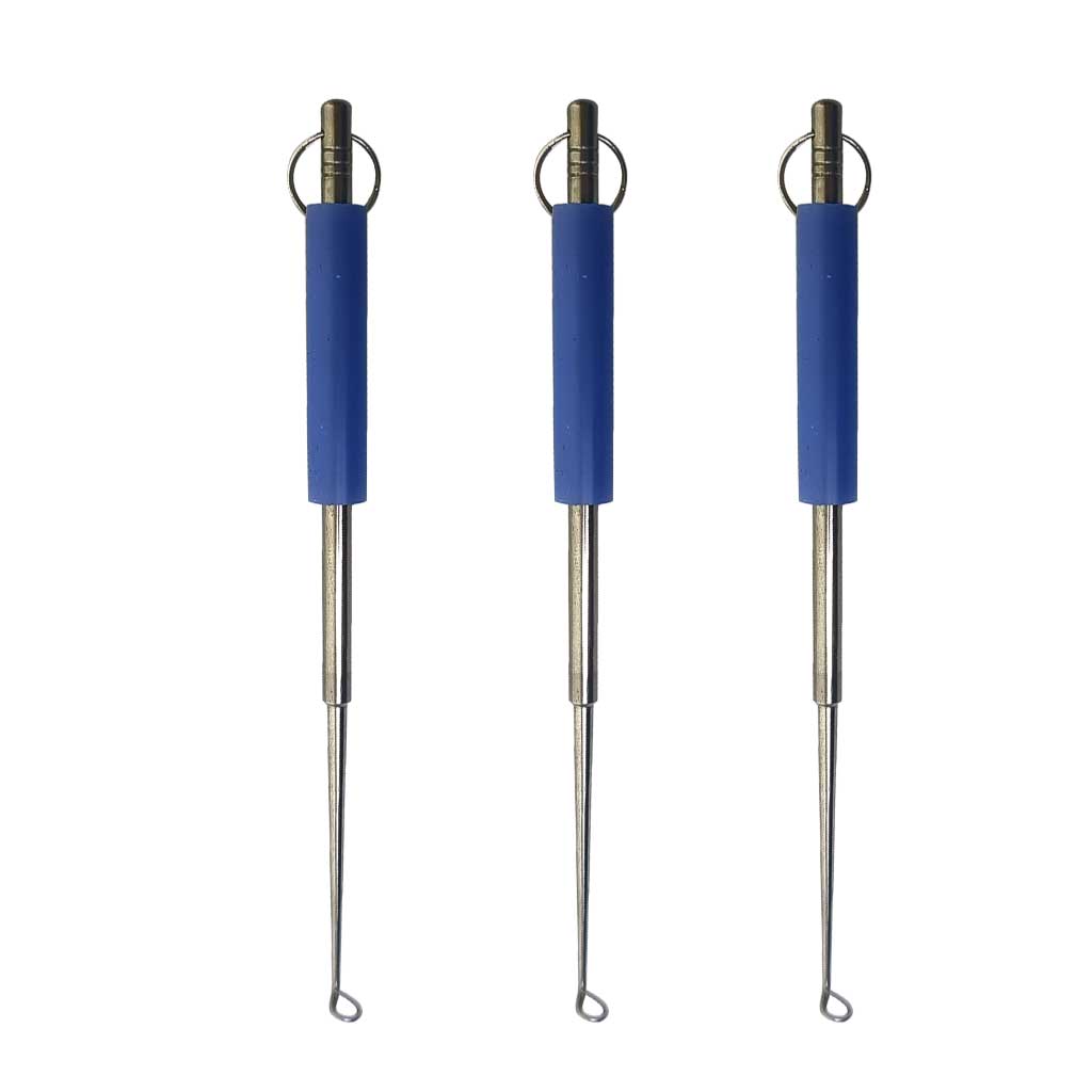 3-Pack Stainless Steel Fish Ho - Fishing Rod Building Kit recension och pris