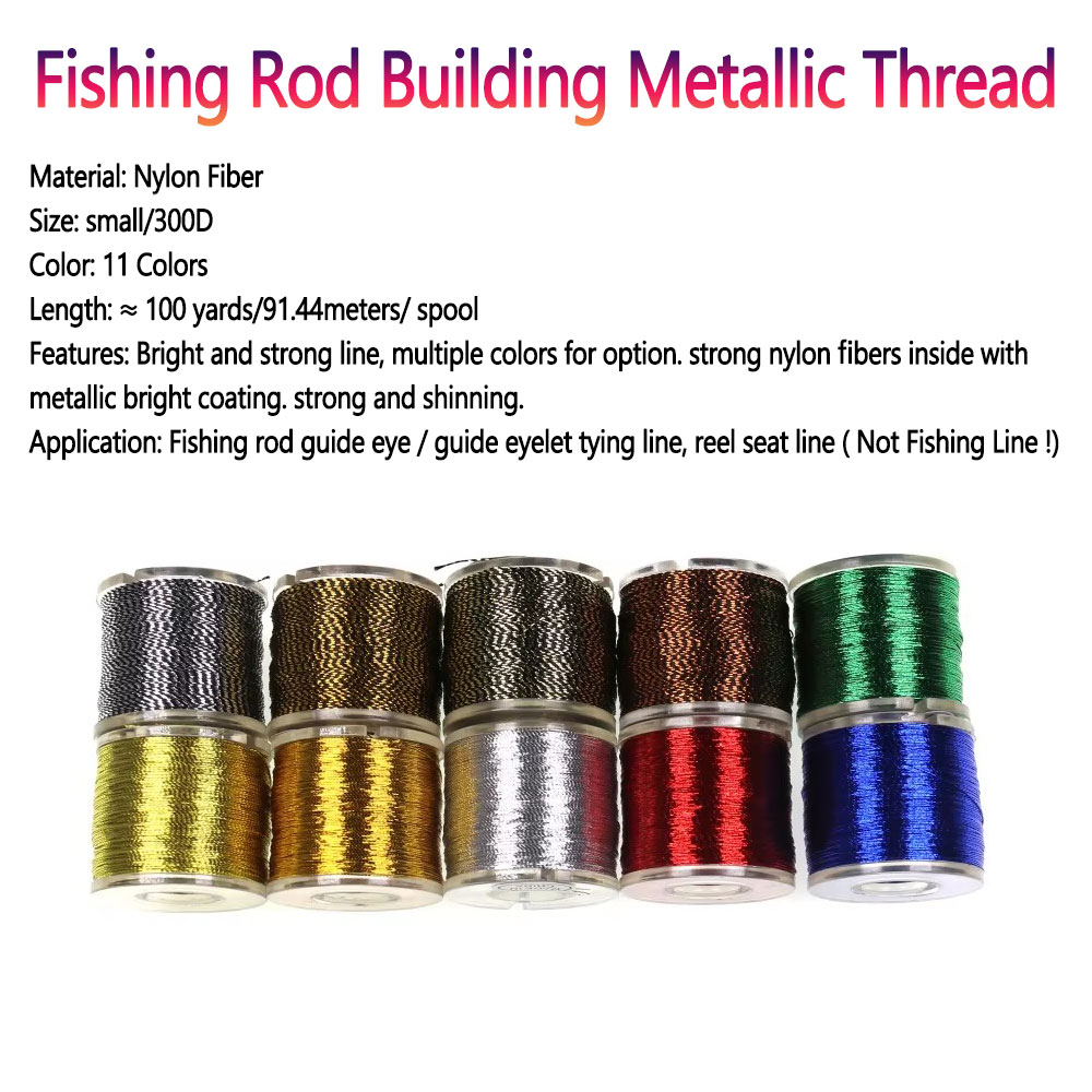 100 Yards/Spool Fishing Rod Bu - Fishing Rod Repair Kit recension och pris