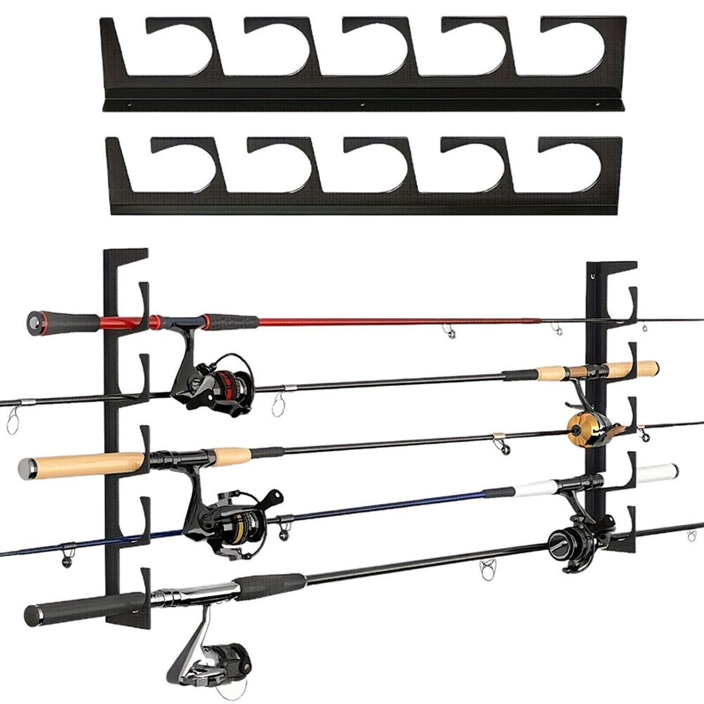 B48B-Wall/Ceiling Mount Fishin - Fishing Rod Rack recension och pris