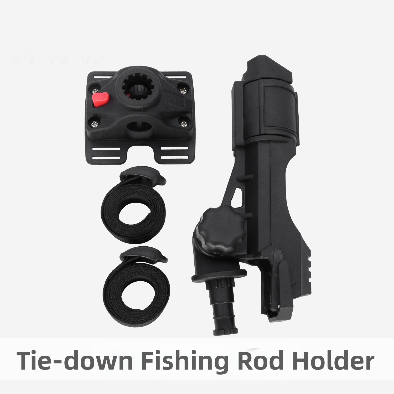Black 360 Degree Rotating Tie  - Fishing Rod Holder recension och pris