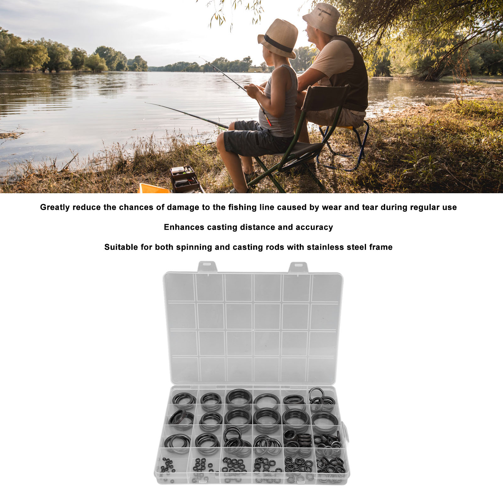 Fishing Rod Guide Repair Kit F - Fishing Rod Casting recension och pris