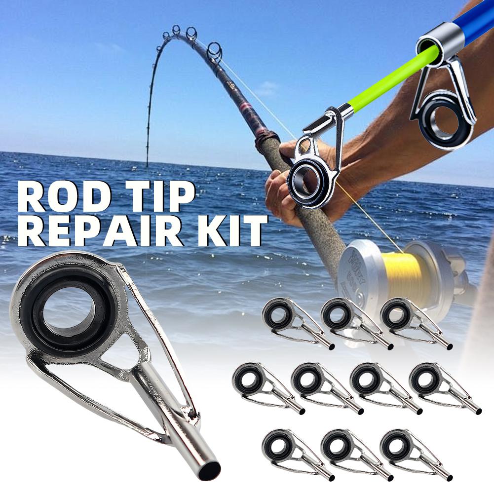 Rod Tip Repair Kit 10pcs Fishi - Fishing Rod Tip Replacement recension och pris