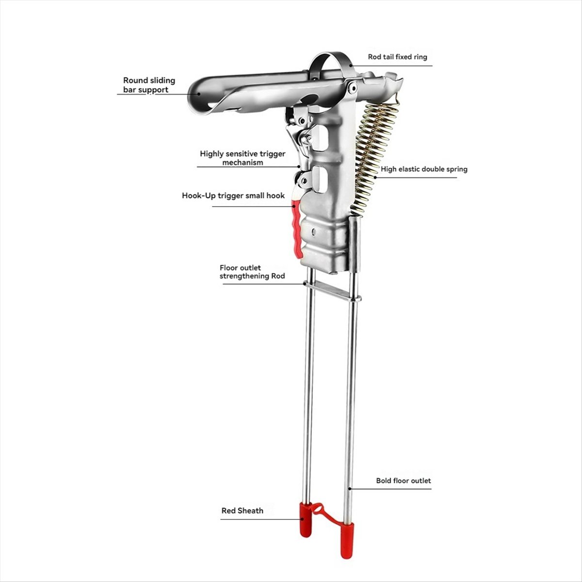 ABPF Fishing Rod Ground Holder - Fishing Rod Holder recension och pris