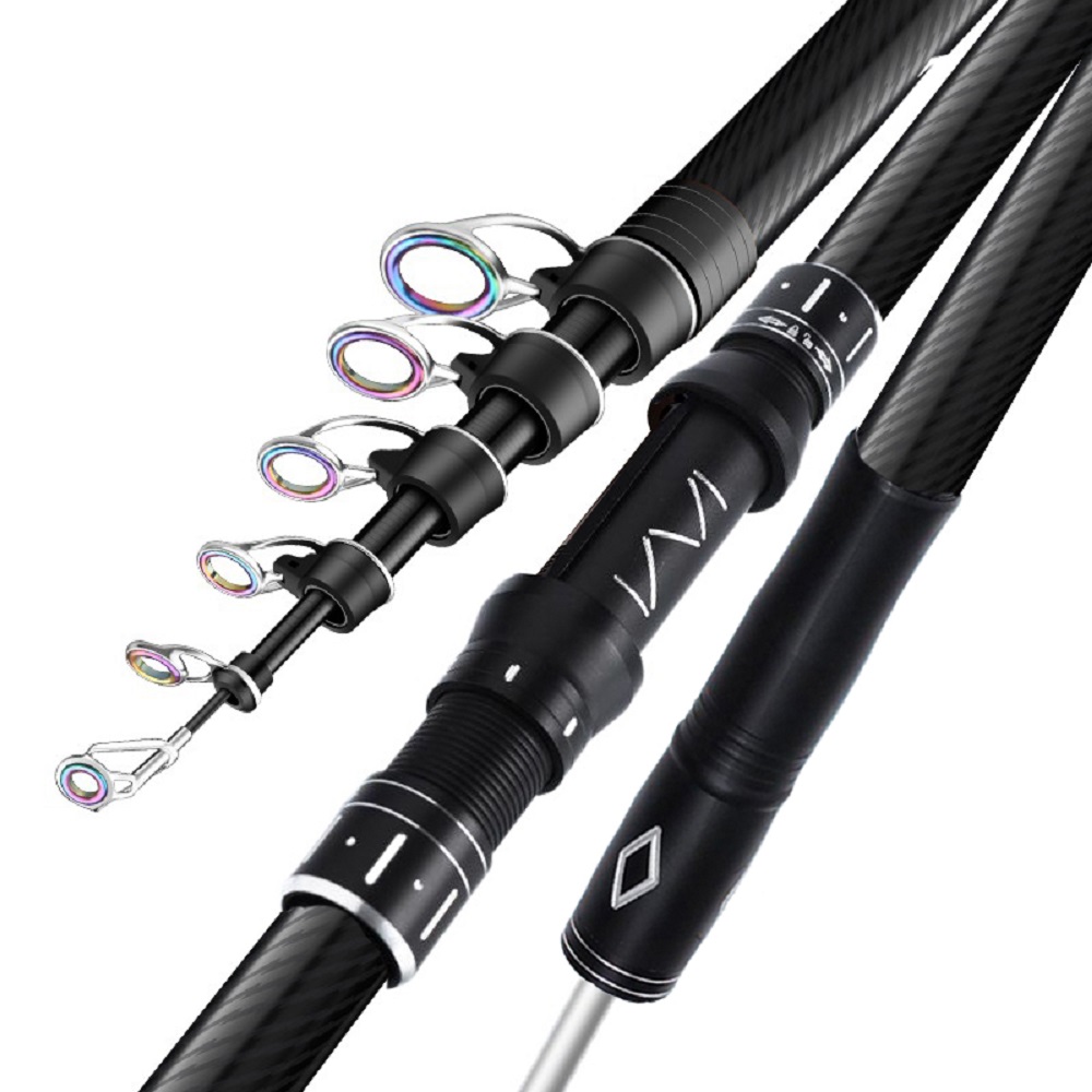 2.1-4.5M Telescopic Surf Rod S - Fishing Rod Surf recension och pris