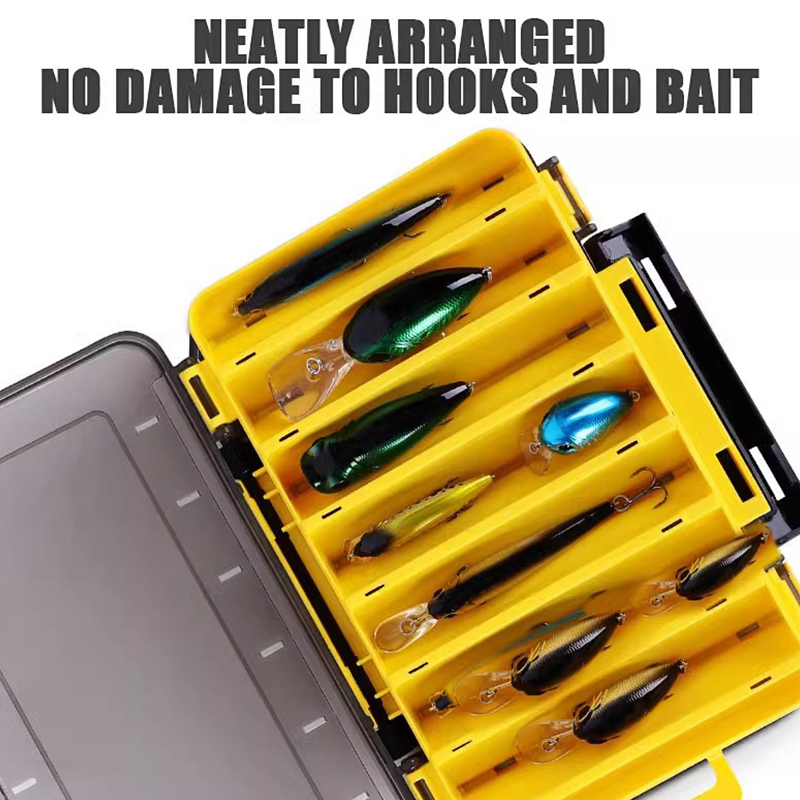 ❤️ Double Sided Fishing Lure B - Fishing Rod Case recension och pris
