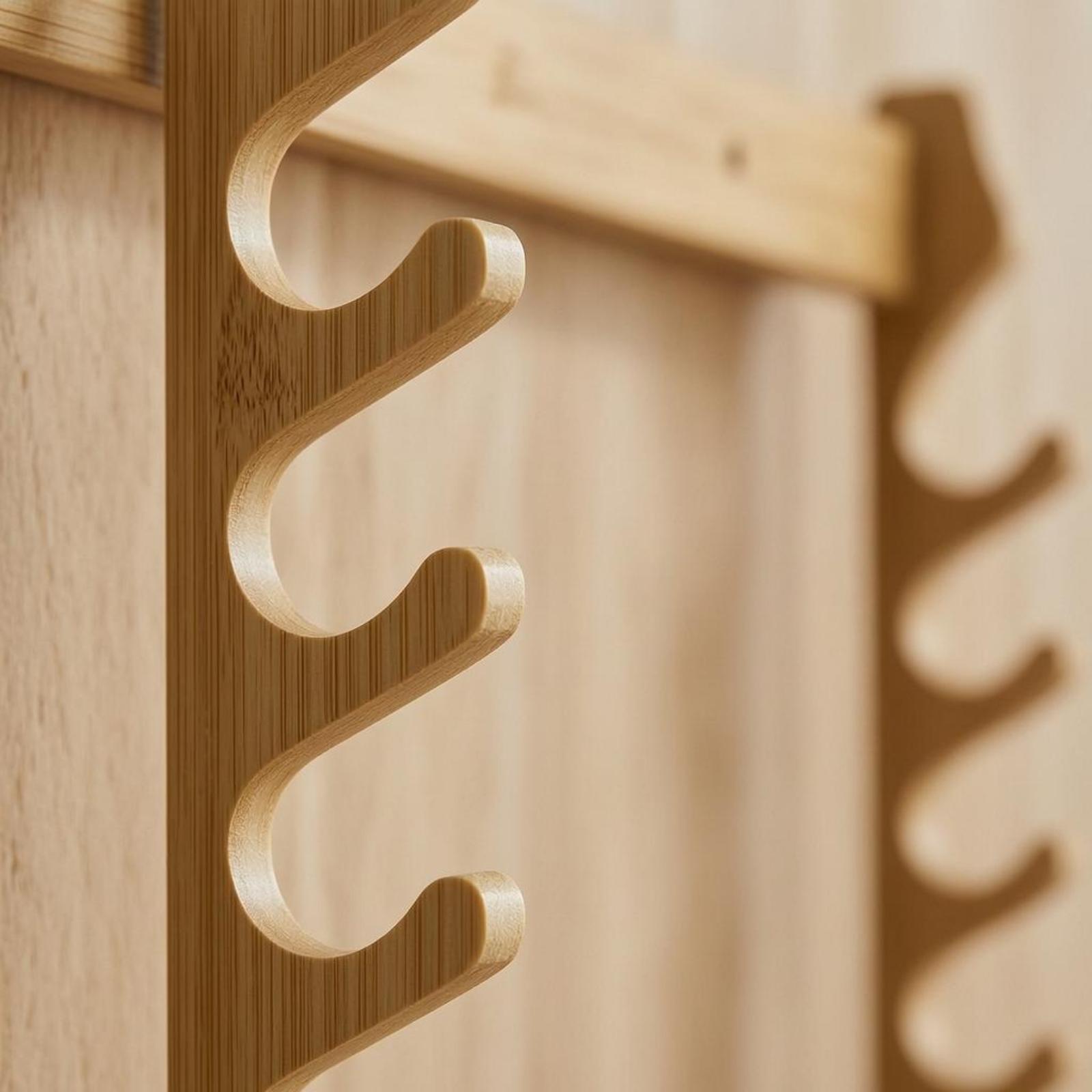 Bamboo Fishing Rod Holder Wall - Fishing Rod Rack recension och pris
