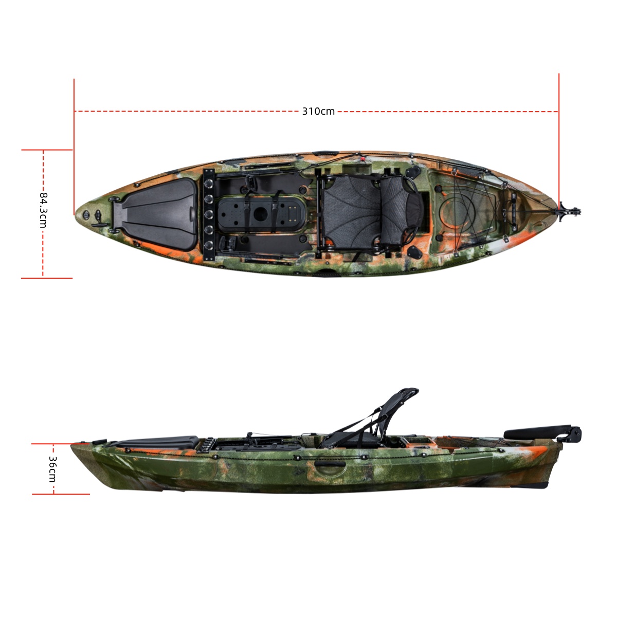 First-class Single Fishing Kay - Fishing Rod Boat recension och pris
