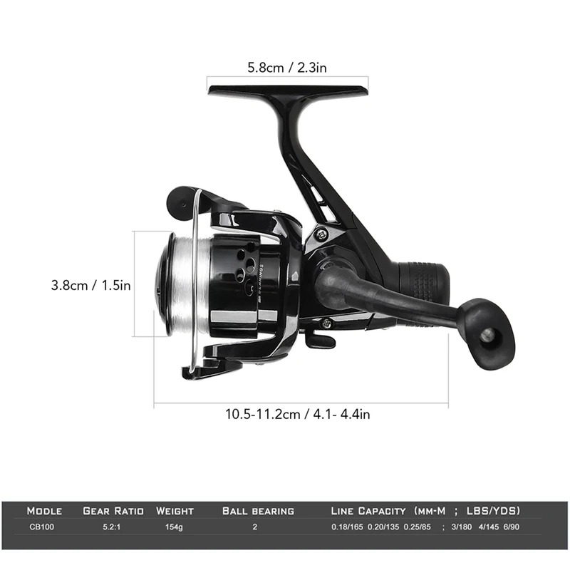 BRAVMAK 2.1/ 2.3 mTelescopic F - Fishing Rod Carbon Fiber recension och pris