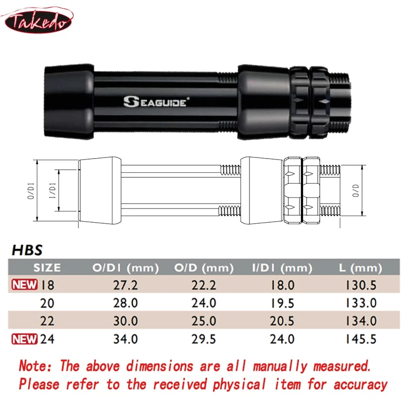 TAKEDO 18# 20# 22# 24# HBS Hea - Fishing Rod Casting recension och pris
