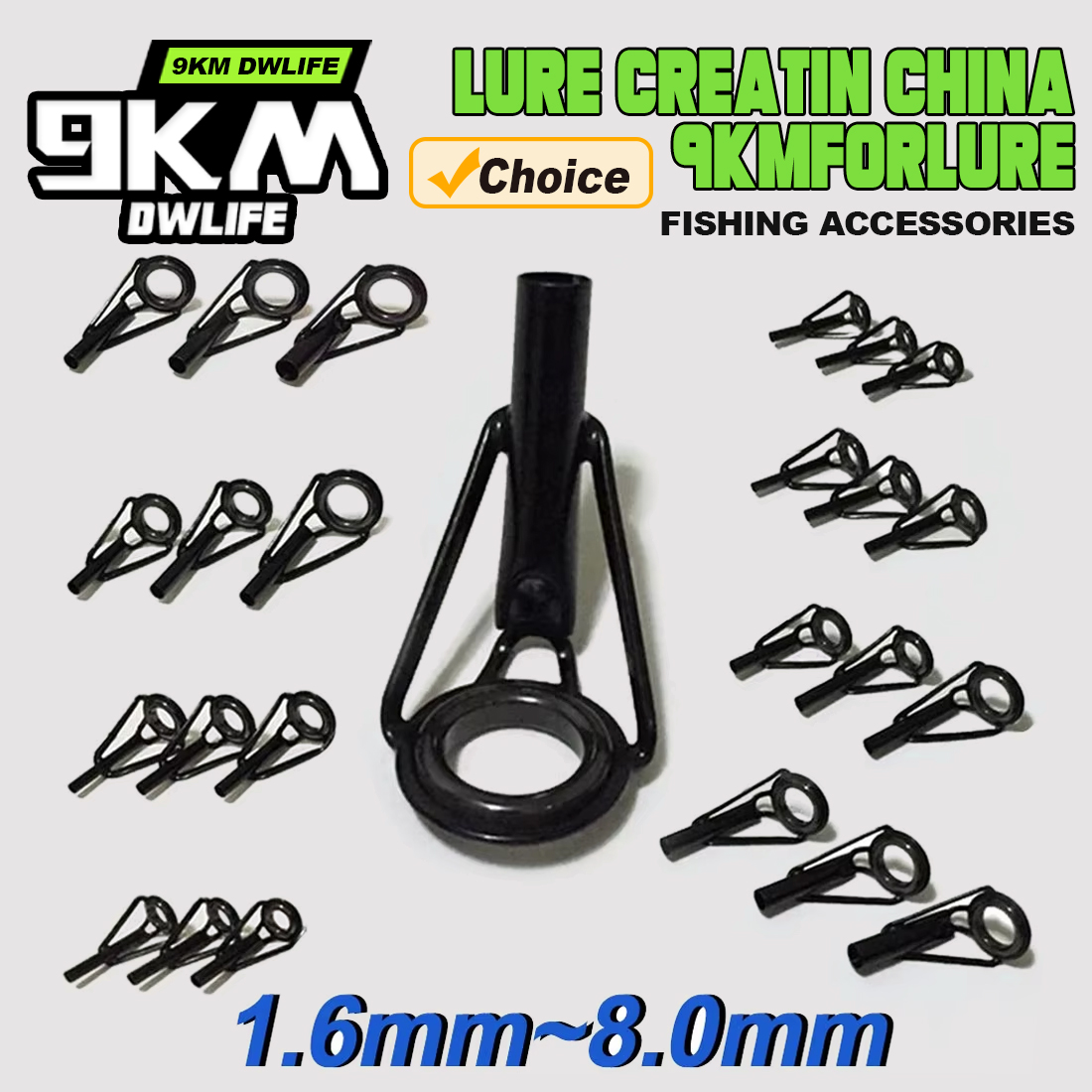 5Pcs Fishing Rod Tip Guides Re - Fishing Rod Tip Replacement recension och pris
