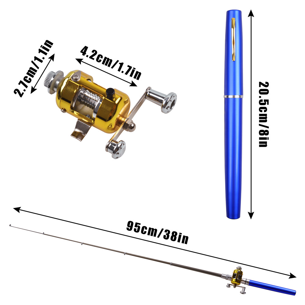 Mini ice fishing rod Combo wit - Fishing Rod Ice recension och pris